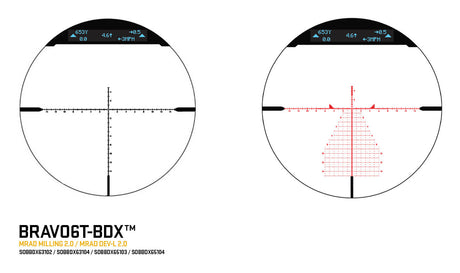 Sig Sauer - BRAVO6T-BDX 3-18x44mm First Focal Plane Riflescope