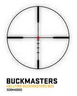 Sig Sauer - BUCKMASTERS 3-12x44mm Riflescope - High-Performance Optics for Every Hunter