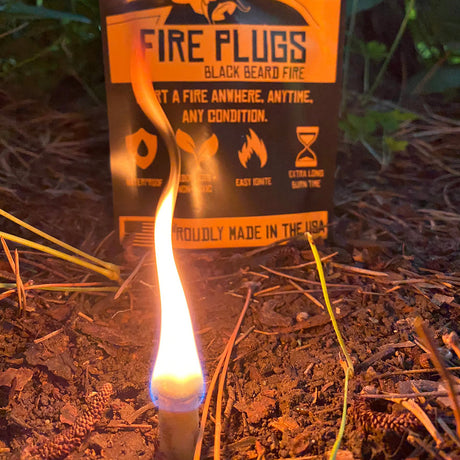 Black Beard Fire Starters - Fire Plugs
