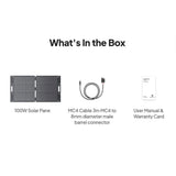 Bluetti – SP100L 100W Foldable Solar Panel with MC4 Connectors