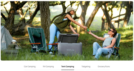 EcoFlow – GLACIER Classic Portable Fridge Freezer, 35L–55L