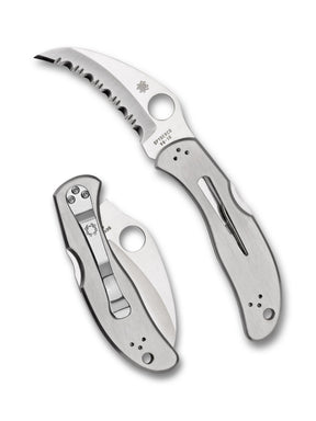 Spyderco - Harpy Knife VG-10 Hawkbill Serrated Blade