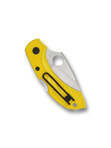 Spyderco – Dragonfly 2 Salt Folding Knife with H-2 Blade, Yellow FRN