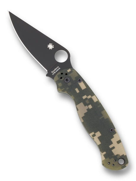 Spyderco - Para Military 2 Folding Knife, CPM S45VN G-10 USA Made