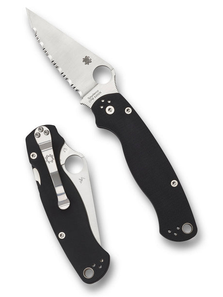 Spyderco - Para Military 2 Folding Knife, CPM S45VN G-10 USA Made