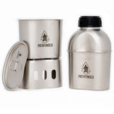 Pathfinder - Pathfinder Wide-mouth Military Style Canteen Cooking Kit