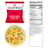 ReadyWise - 60 Serving Entrée Only Grab and Go Food Kit