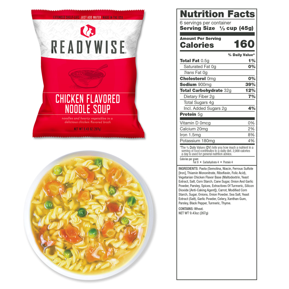 ReadyWise - 120 Serving Emergency Food Supply