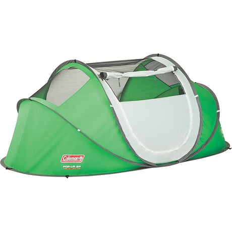 Coleman - 2-Person Camp Burst Pop-Up Tent with Rainfly