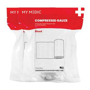 2 Compressed Gauze Packs