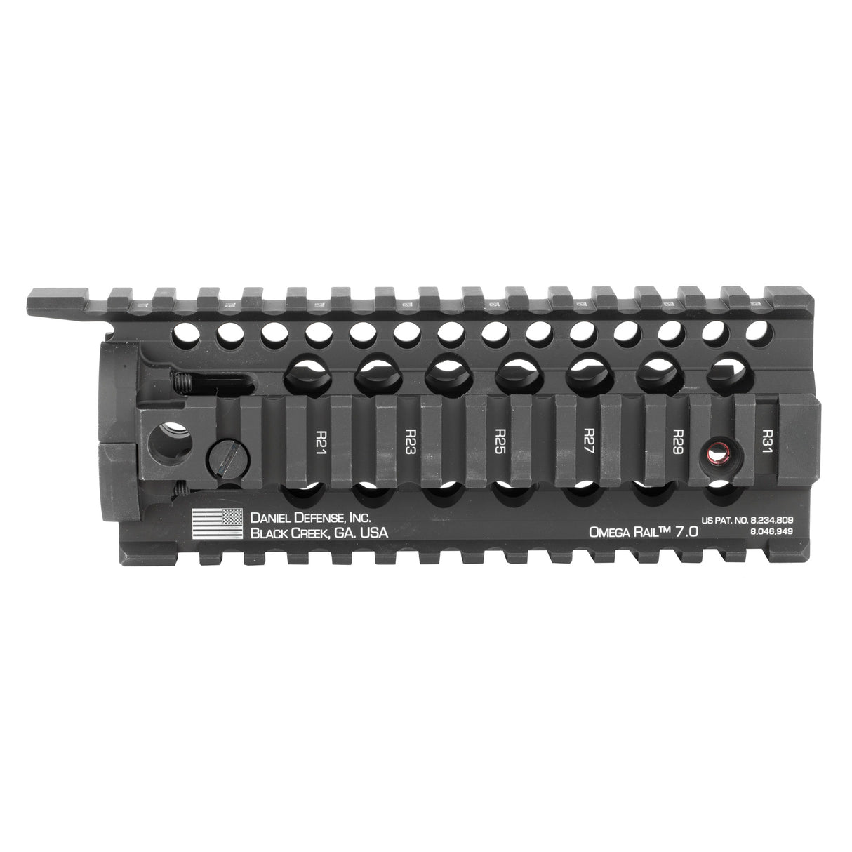 DD OMEGA CARBINE RAIL 7.0 BLK