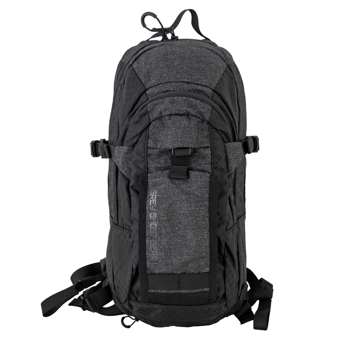 Grey Ghost Gear - TQ Hydration Pack, Black + Black Heather