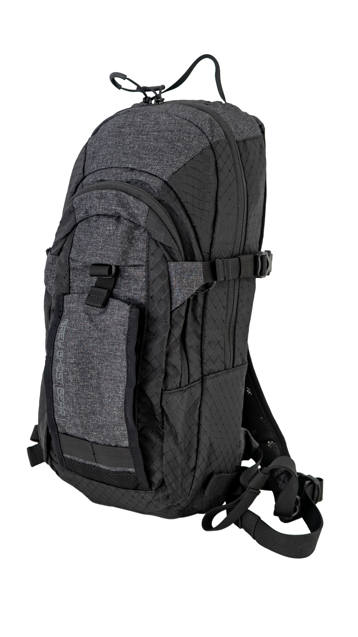 Grey Ghost Gear - TQ Hydration Pack, Black + Black Heather