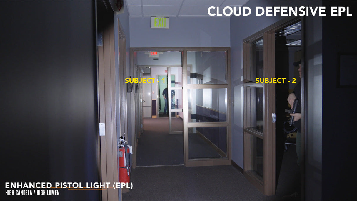 Cloud Defensive – EPL Duty Enhanced Pistol Light, Black