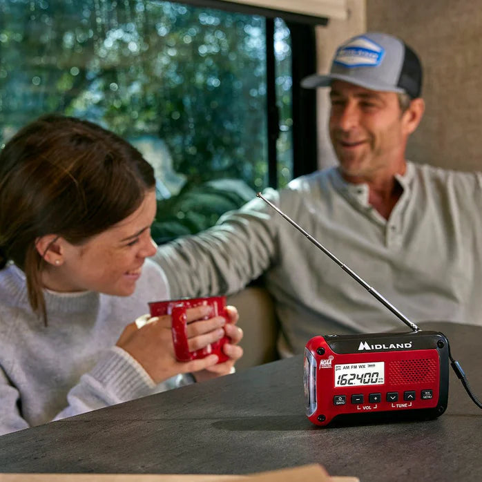 Midland - ER10VP Emergency Weather Radio with Flashlight