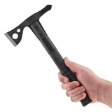 SOG - Fast Hawk, Axe, 2" Straight Edge, Black Glass-Reinforced Nylon Handle, 420 Stainless Steel, Hardcased Finish, Black, Inlcudes Nylon Sheath