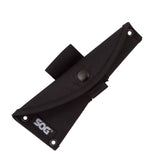 SOG - Fast Hawk, Axe, 2" Straight Edge, Black Glass-Reinforced Nylon Handle, 420 Stainless Steel, Hardcased Finish, Black, Inlcudes Nylon Sheath