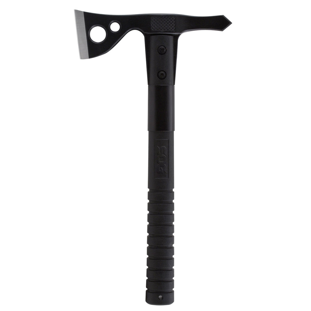 SOG - Fast Hawk, Axe, 2" Straight Edge, Black Glass-Reinforced Nylon Handle, 420 Stainless Steel, Hardcased Finish, Black, Inlcudes Nylon Sheath