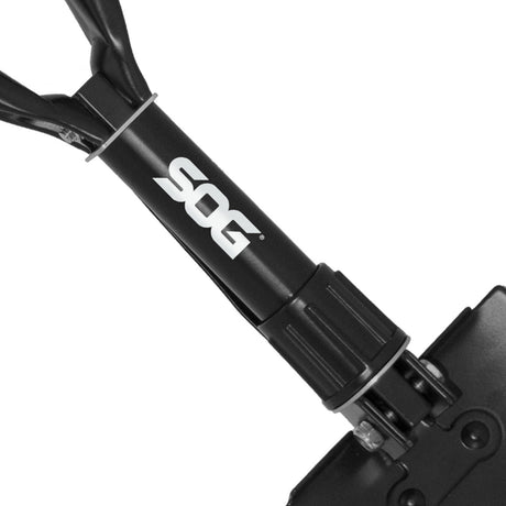 SOG - Folding Entrenching Tool - Compact, Heavy-Duty Shovel with Tempered Steel Blade