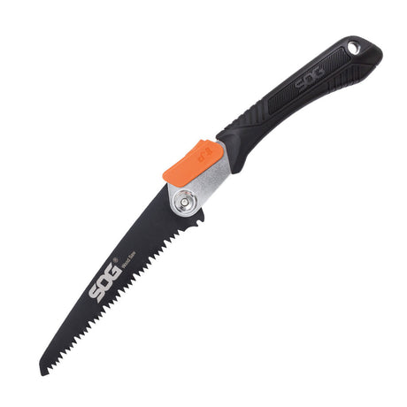 SOG - Folding Wood Saw, 8.25" Blade, Compact and Durable Survival Tool