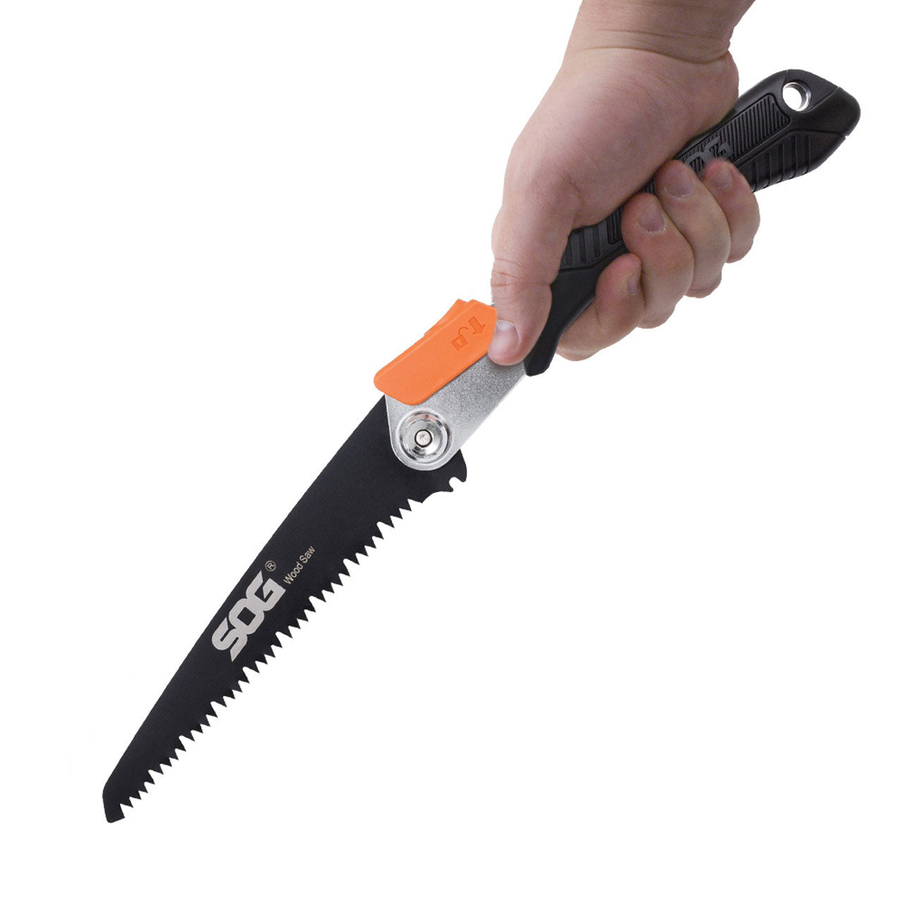 SOG - Folding Wood Saw, 8.25" Blade, Compact and Durable Survival Tool