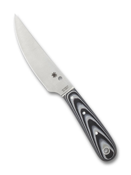 Spyderco – Bow River Fixed Blade Knife with Leather Sheath