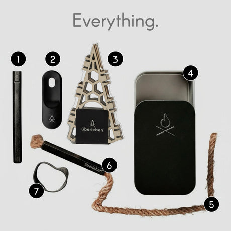 Uberleben – Firekit Complete Survival Fire Kit