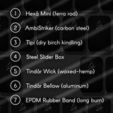 Uberleben – Firekit Complete Survival Fire Kit