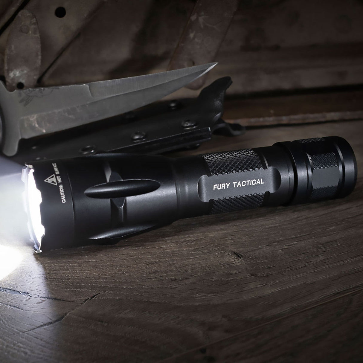 SureFire – FURY DFT Dual Fuel Tactical LED Flashlight, 1500 Lumens