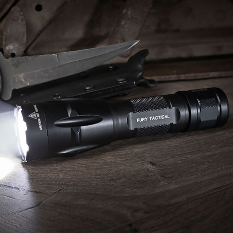 SureFire – FURY DFT Dual Fuel Tactical LED Flashlight, 1500 Lumens