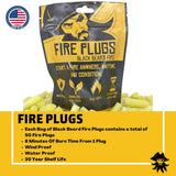 Black Beard Fire Starters - Fire Plugs