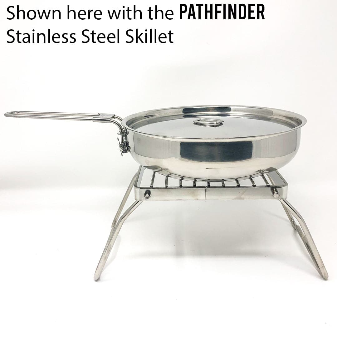 Pathfinder - Folding Grill, Stainless Steel