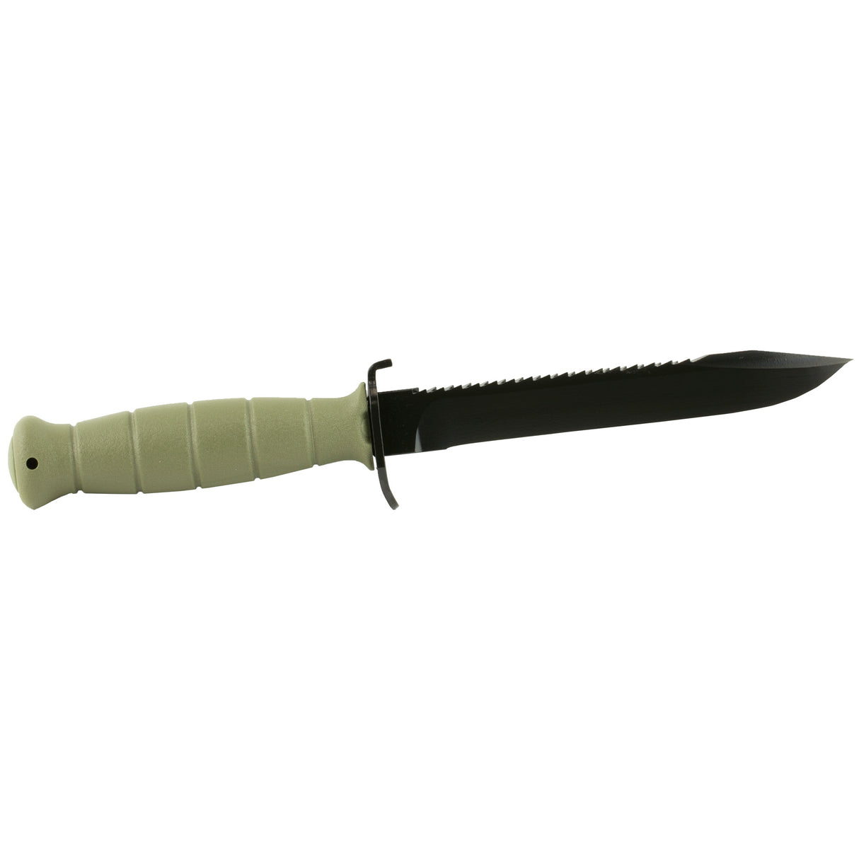 Glock - KF039181 Field Knife, Green Saw-Back Survival Knife