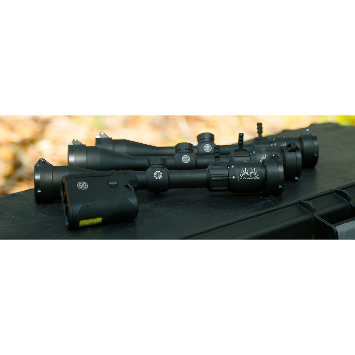 Sig Sauer - BUCKMASTERS 3-12x44mm Riflescope - High-Performance Optics for Every Hunter