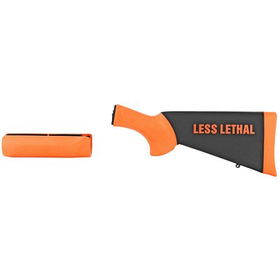 Hogue - OverMolded Shotgun Stock & Forend Kit - Less Lethal Orange — view 3
