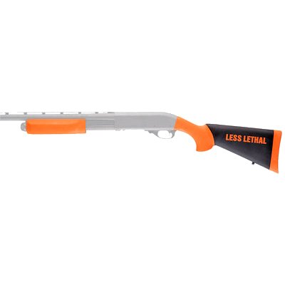 Hogue - OverMolded Shotgun Stock & Forend Kit - Less Lethal Orange — view 2