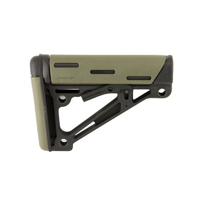 Hogue - OverMolded Collapsible Buttstock for AR-15 - OD Green