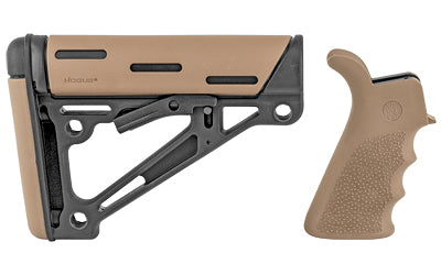 HOGUE AR15 KIT GRP/STCK MIL SPEC FDE