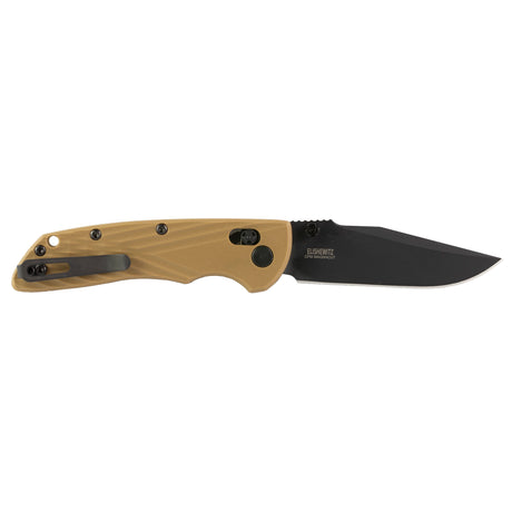 HOGUE DEKA 3.25" CLIP BLK POLY FDE