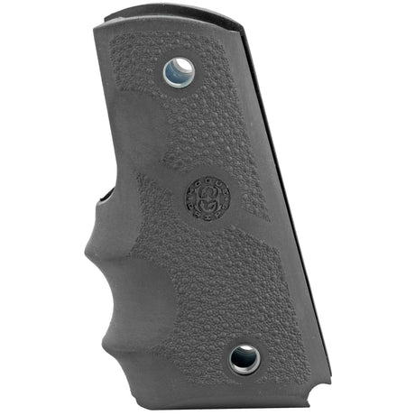 Hogue - 1911 Officers Model OverMolded Rubber Grip - Black — view 2