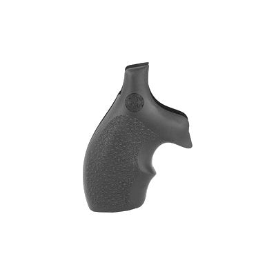 Hogue - OverMolded Rubber Bantam Grip for S&W J-Frame - Black