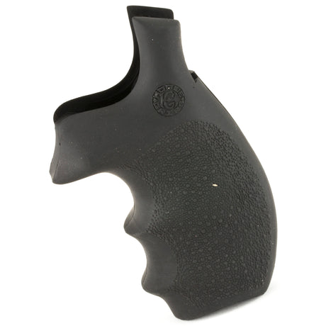 HOGUE GRIP S&W K/L RND BUTT BNTM BLK