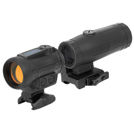 Holosun – ARO-EVO Reflex Sight with 2 MOA Dot + HM3X 3X Magnifier Combo