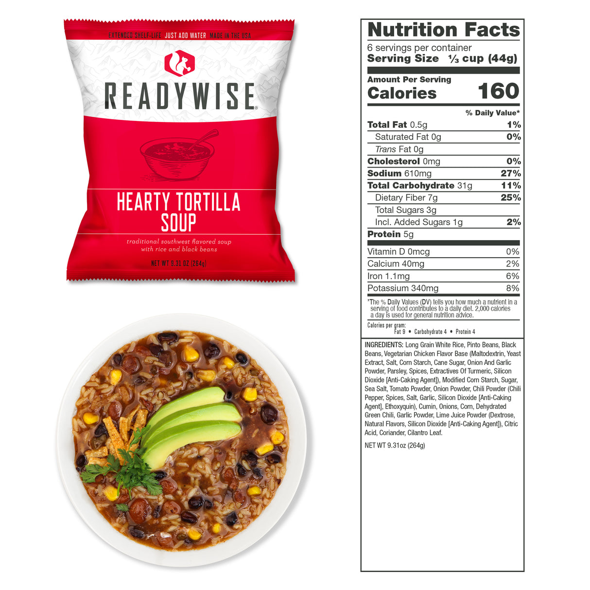 ReadyWise - 120 Serving Emergency Food Supply