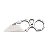 SOG - SNARL Fixed Blade Neck Knife - 9Cr18MoV Steel, 2.3" Sheepsfoot Blade, Nylon Sheath