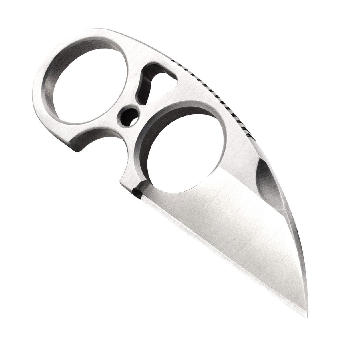 SOG - SNARL Fixed Blade Neck Knife - 9Cr18MoV Steel, 2.3" Sheepsfoot Blade, Nylon Sheath