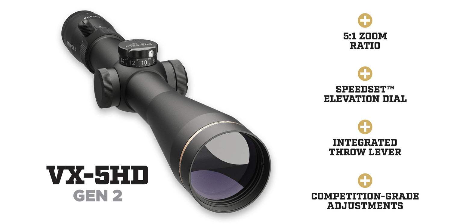 Leupold – VX-5HD Gen 2 3-15x56 CDS-SZL2 w/ FireDot Twilight Hunter
