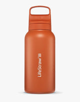 LifeStraw - Go Series Stainless Steel 1L — Kyoto Orange