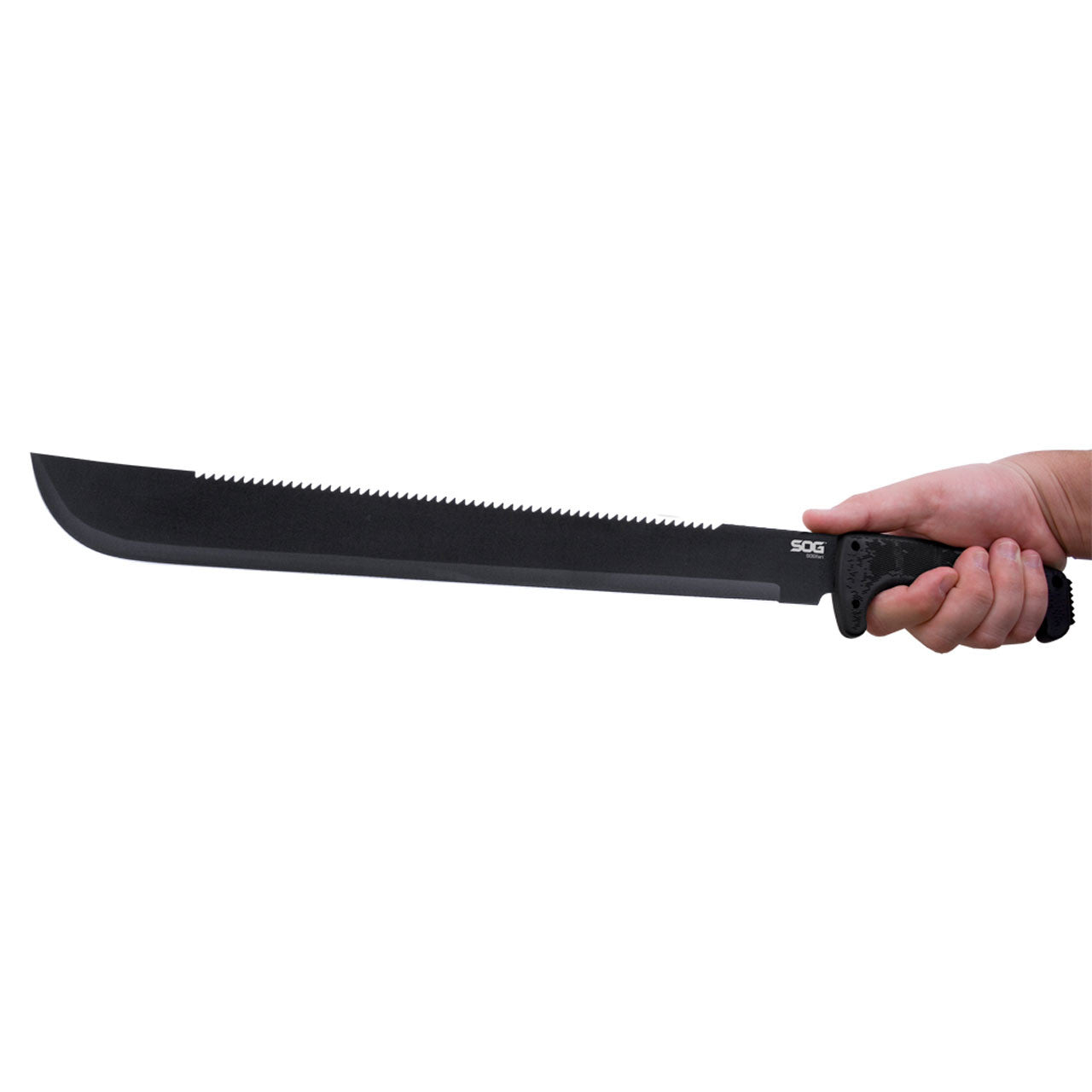 SOG - SOGfari 18-Inch Machete, Stainless Steel Blade with Saw Back and Textured Handle