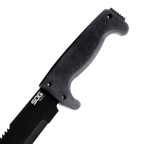 SOG - SOGfari 18-Inch Machete, Stainless Steel Blade with Saw Back and Textured Handle